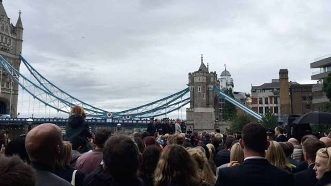 Minute's Silence Called at Vigil for London Attack Victims