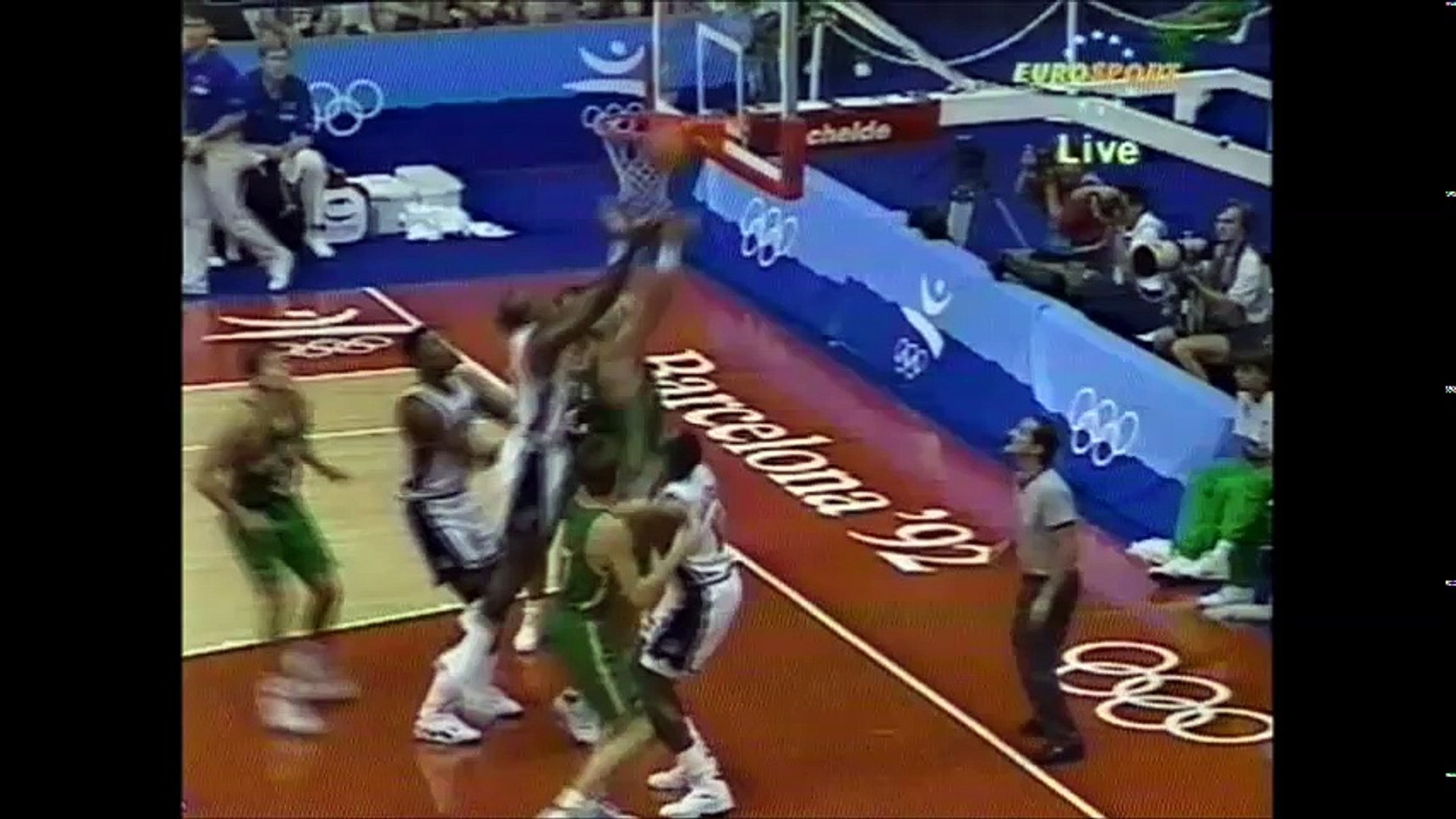 USA Dream Team v Lithuania SF Barcelona Olympics 1992 - video Dailymotion