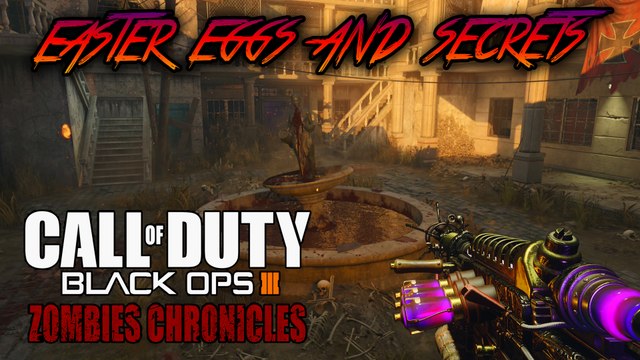 VERRUCKT - ALL EASTER EGGS AND SECRETS WALKTHROUGH (Black Ops 3 Zombies Chronicles)