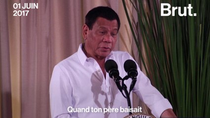Rodrigo Duterte s'en prend à la fille de Bill Clinton