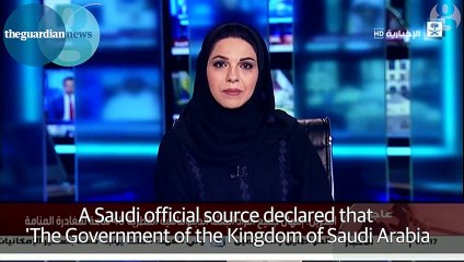 Saudi Arabia TV reports on cutting of ties with Qatar - video