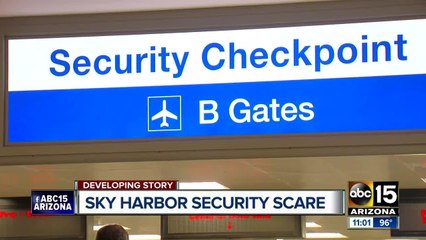Sky Harbor operations return to normal after unusual item found