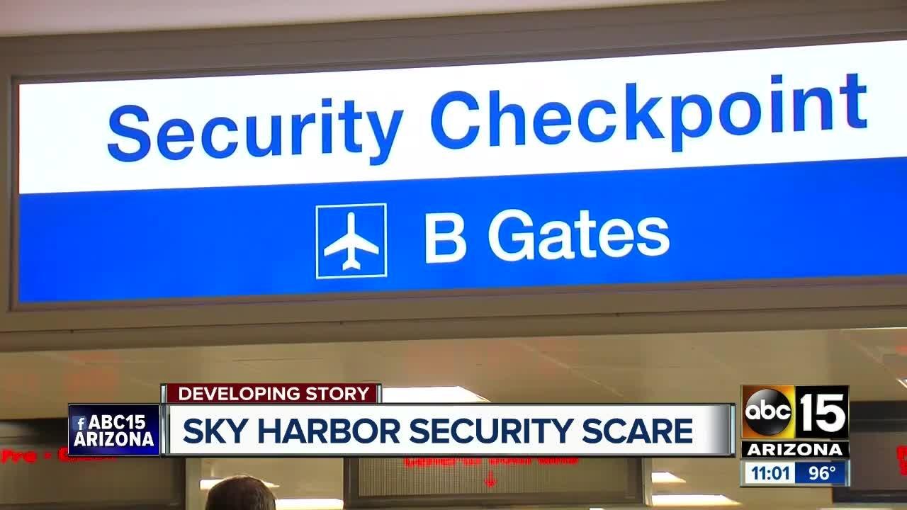 Sky Harbor operations return to normal after unusual item found