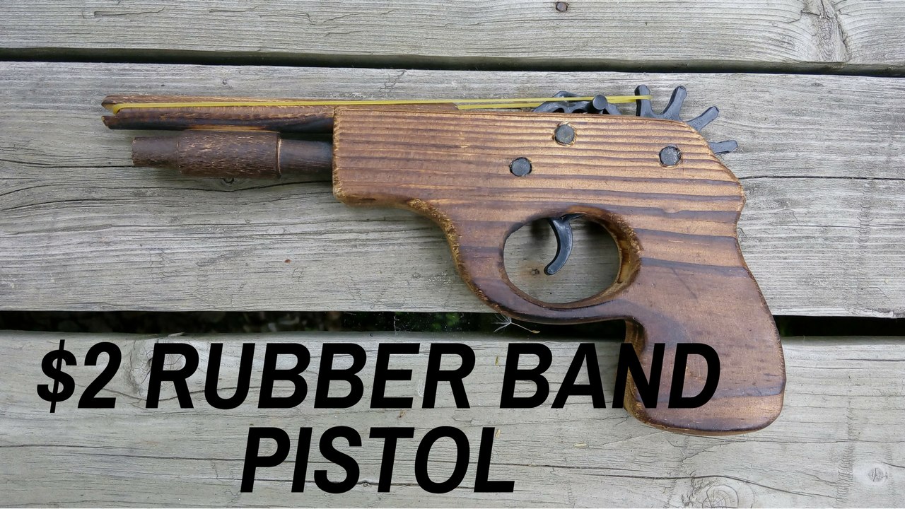 $2 Rubber Band Pistol