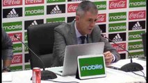 El español Lucas Alcaraz espera como seleccionador poder llevar a Argelia al Mundial