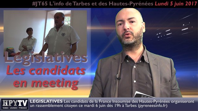 HPyTv JT65 | L'info de Tarbes et des HP (5 juin 2017)