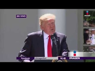 Trump anuncia salida de EU de los Acuerdos de París | Noticias con Yuriria Sierra