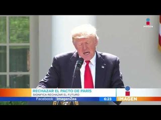 Obama responde a la decisión de Trump sobre cambio climático | Noticias con Francisco Zea