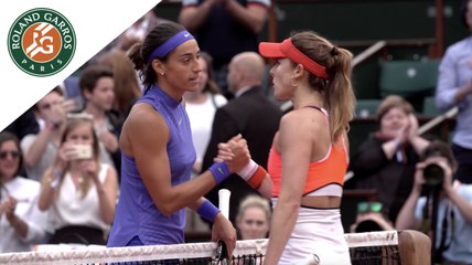 Descargar video: Roland Garros 2017 : Dernier jeu entre Caroline Garcia et Alizé Cornet