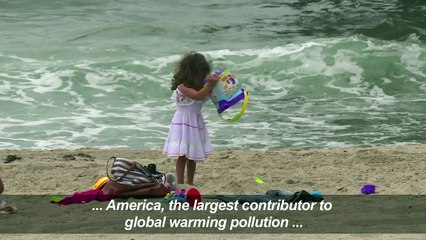 Environment activist laments Trump climate withdrawal