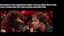 WWE Cancelled Moments #04: Dean Ambrose contre Mick Foley