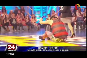 Mr. Cherry: el japonés que supera los records más curiosos e inusuales