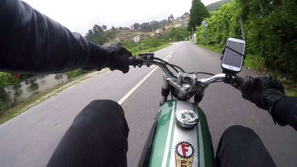 Famel Zündapp XF-17 #GreenZefa na Ida a Posta | N15 Serra do Marao Amarante - Vila Real 1/2
