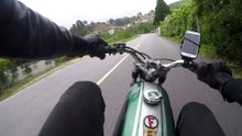 Famel Zündapp XF-17 #GreenZefa na Ida a Posta | N15 Serra do Marao Amarante - Vila Real 1/2