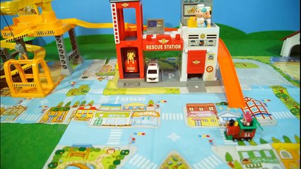 アンパンマンアニメ　消防署と病院 Anpanman Toys　アンパンマンおもちゃ