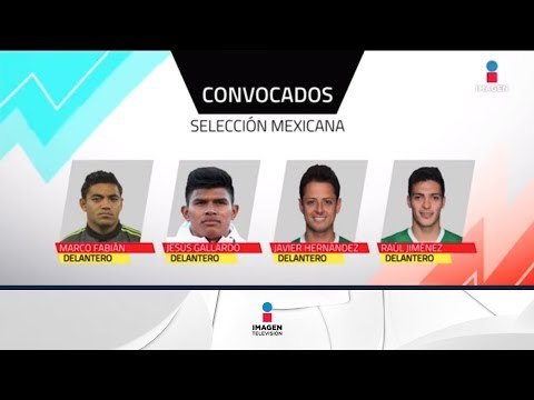 Lanzan la lista de convocados de la Selección Mexicana | Imagen Deportes