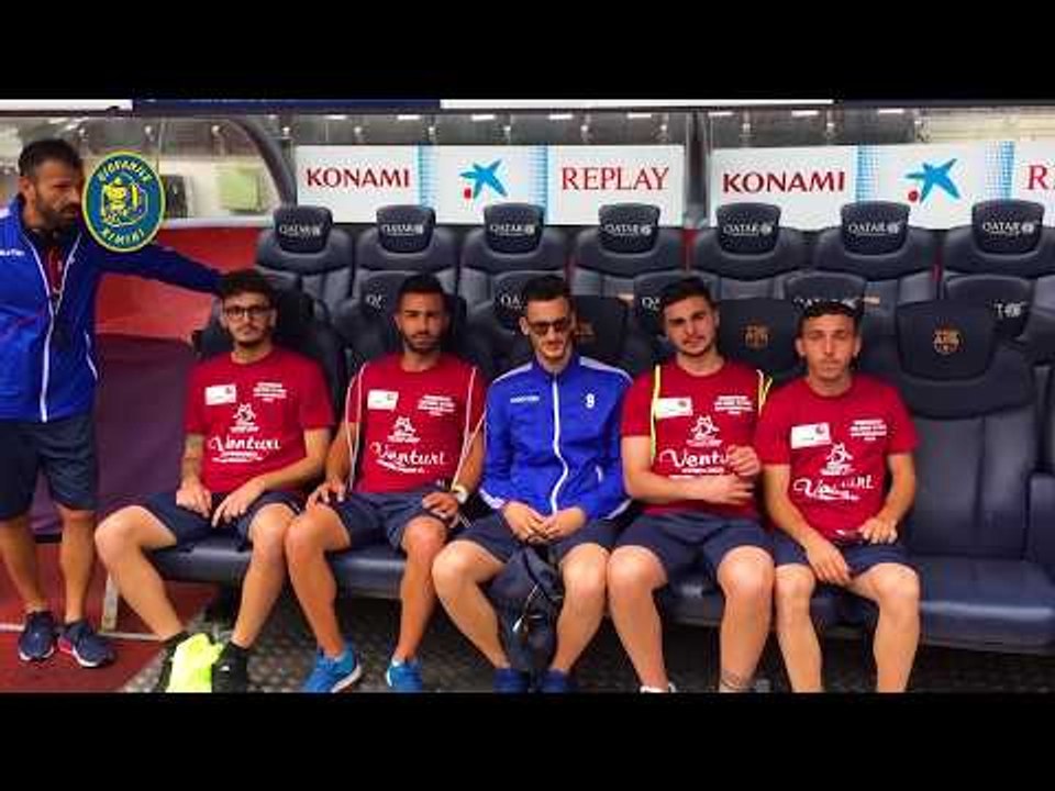 Icaro Sport. La 3a puntata del reality sulla Giovanile Rimini. Visita al Camp Nou