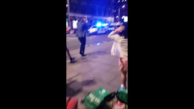 Outside Restaurant at London Bridge Terrorist Attack