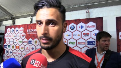 Nacer Chadli: "Ca a bien déroulé en première mi-temps avec 2 attaquants"