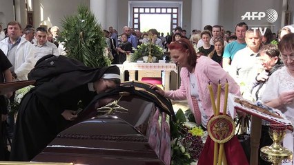 Ukraine: obsèques de l'ex-primat de l’église grecque-catholique