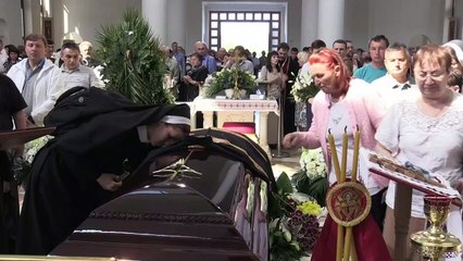 Ukraine: obsèques de l'ex-primat de l’église grecque-catholique