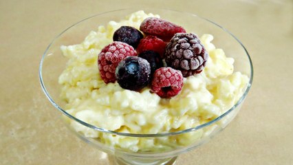 MILK RICE PUDDING RECIPE