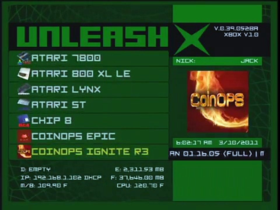 Xbox Modded with 63 Emulators - Xbox with 63 Emulators Installed