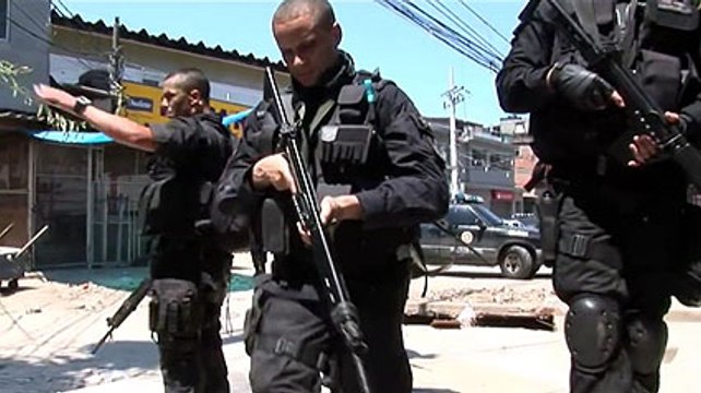 Guerra en las favelas de Brasil