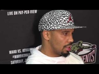 Andre Ward What You Saw Last Kovalev Fight Was Years Of Hard World Not 8 Weeks Of Camp EsNews Boxing