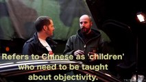 Serpentza   Chinese have minds like children. Too sensitive . RESPONSE.