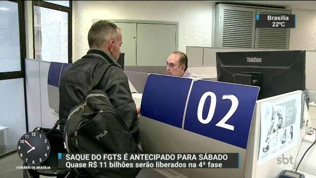 Caixa antecipa quarta fase de saque das contas inativas do FGTS