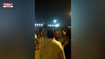 بالفيديو..مناوشات بين مواطنين وقوات الأمن فى محيط قسم شرطة النهضة
