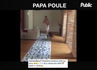 Instagram : Frank Ribéry : Un père exemplaire ?