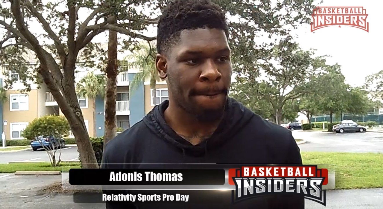 Adonis Thomas - Relativity Sports Pro Day