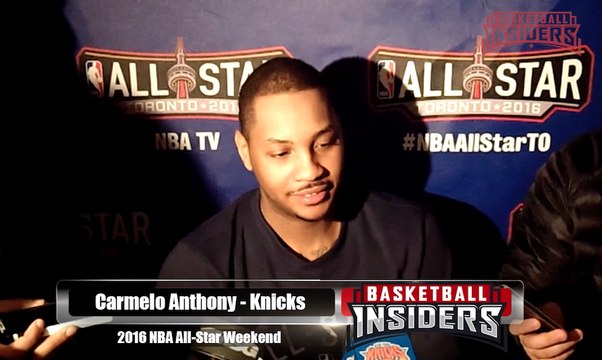 Carmelo Anthony - NBA All-Star Weekend