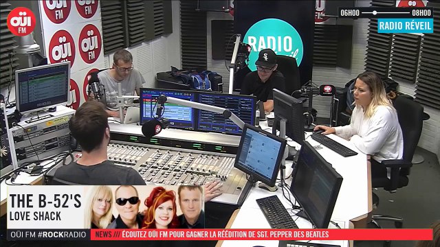 La radio OUI FM en direct vidéo /// La radio s'écoute aussi avec les yeux (3108)