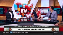 【NBA】Has Kevin Durant Played Better Than Lebron In The 2017 NBA Finals?