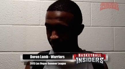 Doron Lamb – Las Vegas Summer League