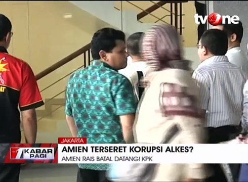 Terseret Korupsi Alkes, Amien Rais Batal Datangi KPK