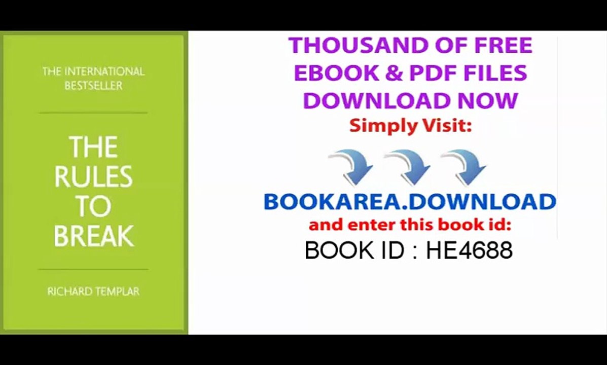 Rules to Break, 3rd ed.