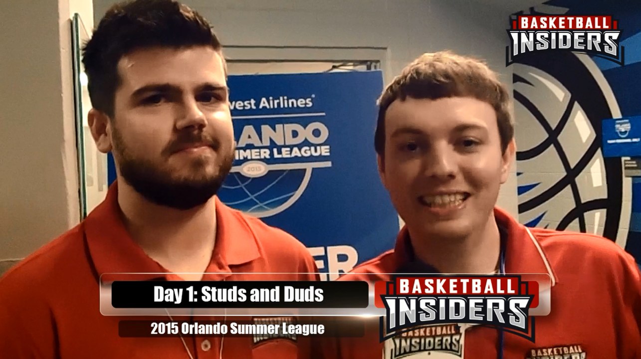 Orlando Summer League Day 1: Studs and Duds
