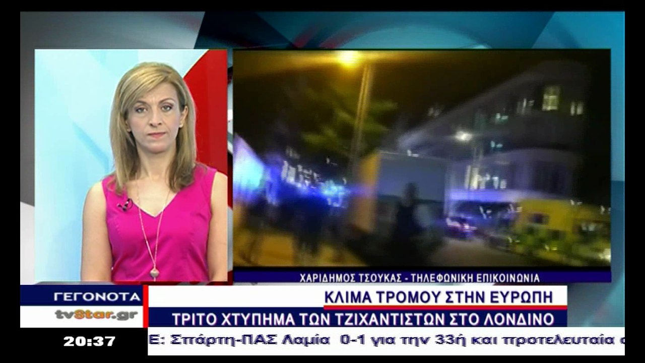 Ο Χαρίδημος Τσούκας περιγράφει την επίθεση των Τζιχαντιστών στο Λονδίνο