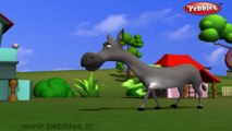 Donkey | 3D animated nursery rhymes for kids with lyrics | popular animals rhyme for kids | Donkey song | Animal songs | Funny rhymes for kids | cartoon | 3D animation | Top rhymes of animals for children