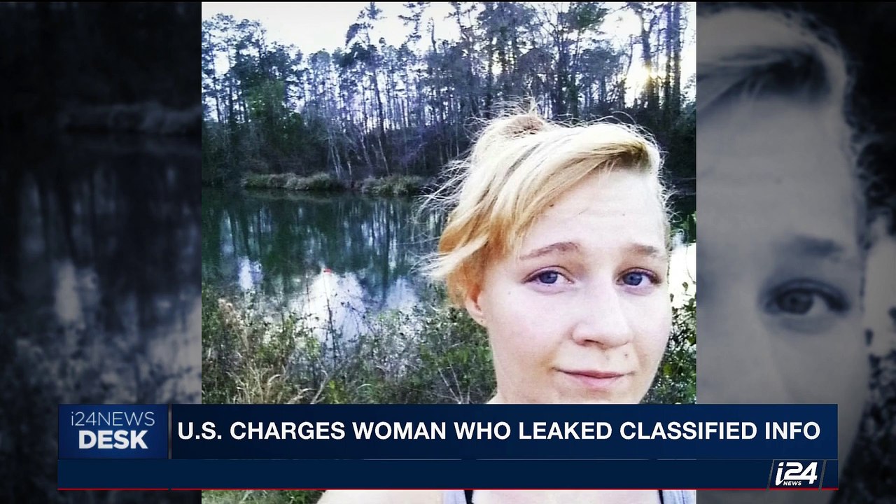 i24NEWS DESK | U.S. charges woman who leaked classified info | Tuesday, June 6th 2017