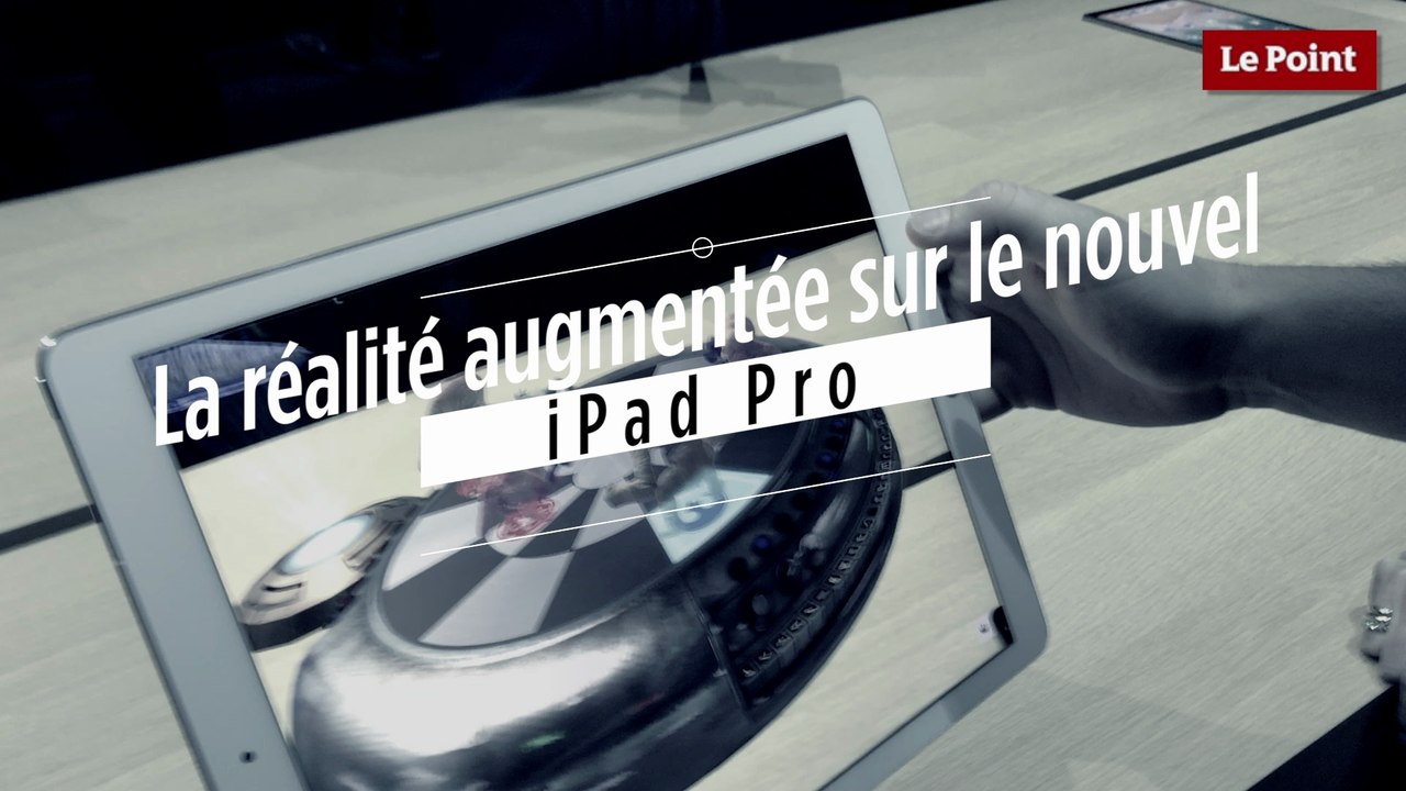 La réalité augmentée sur les nouveaux iPad Pro