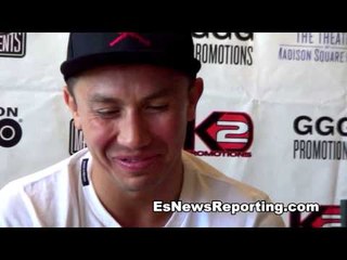 Gennady Golovkin On Fighting Ward: he is a nice guy big champ good man