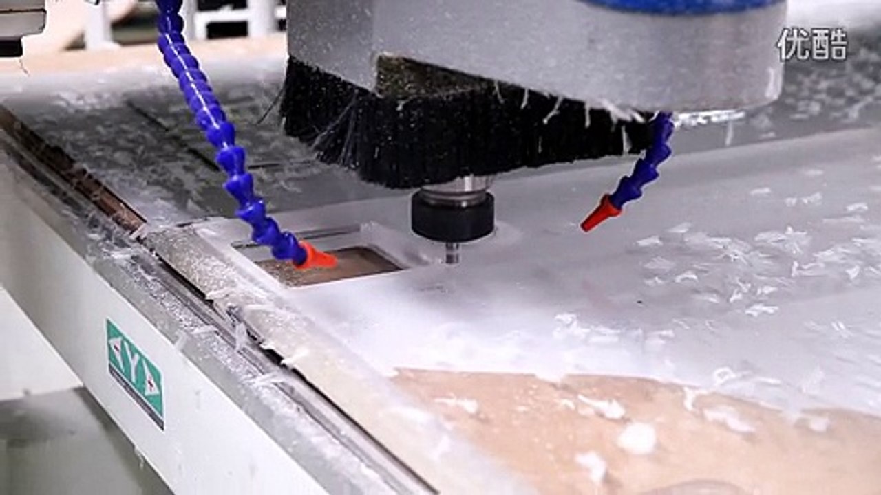 High-Speed CNC Router Carves out Mini Characters