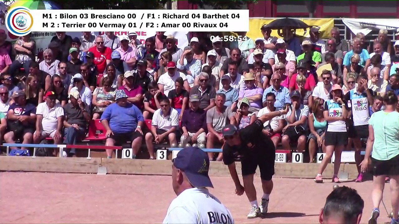 Finales des Super 16 féminin et masculin, 105ème édition des Tournois Boulistes de Pentecôte, Sport Boules, Lyon 2017