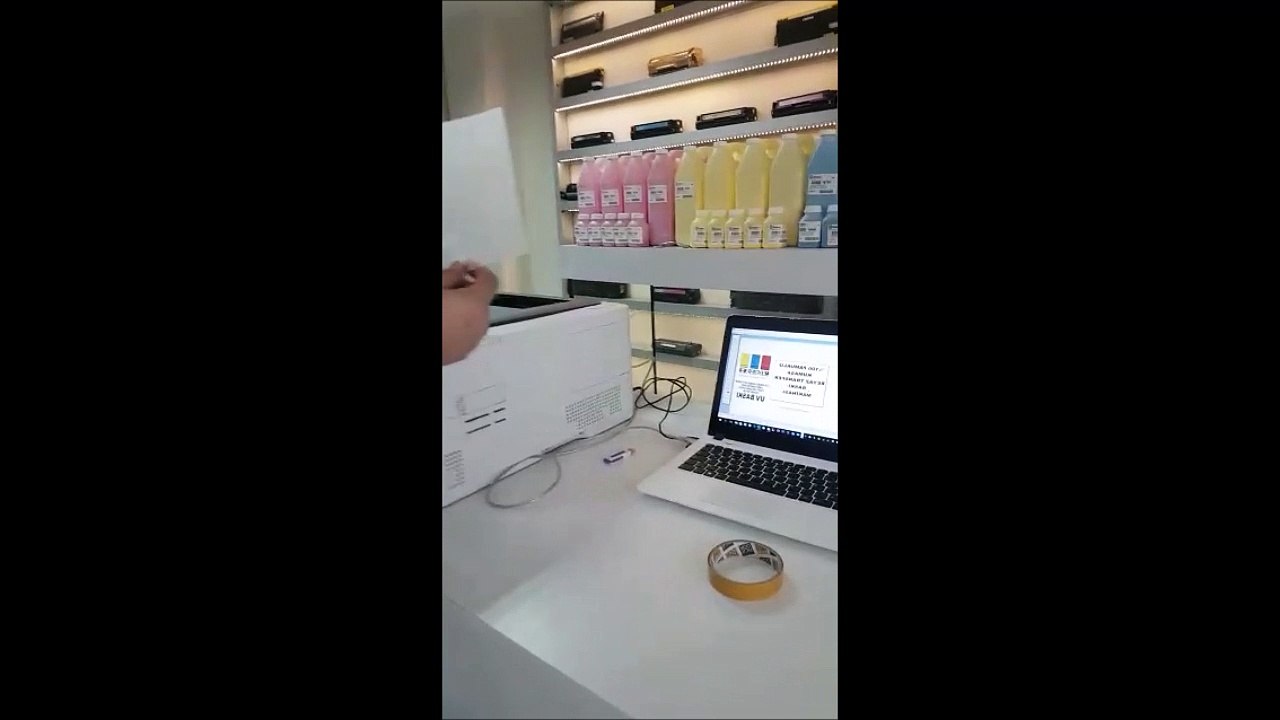 white toner printers / Beyaz tonerli yazıcılar