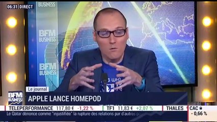 Apple lance son haut-parleur intelligent, le HomePod